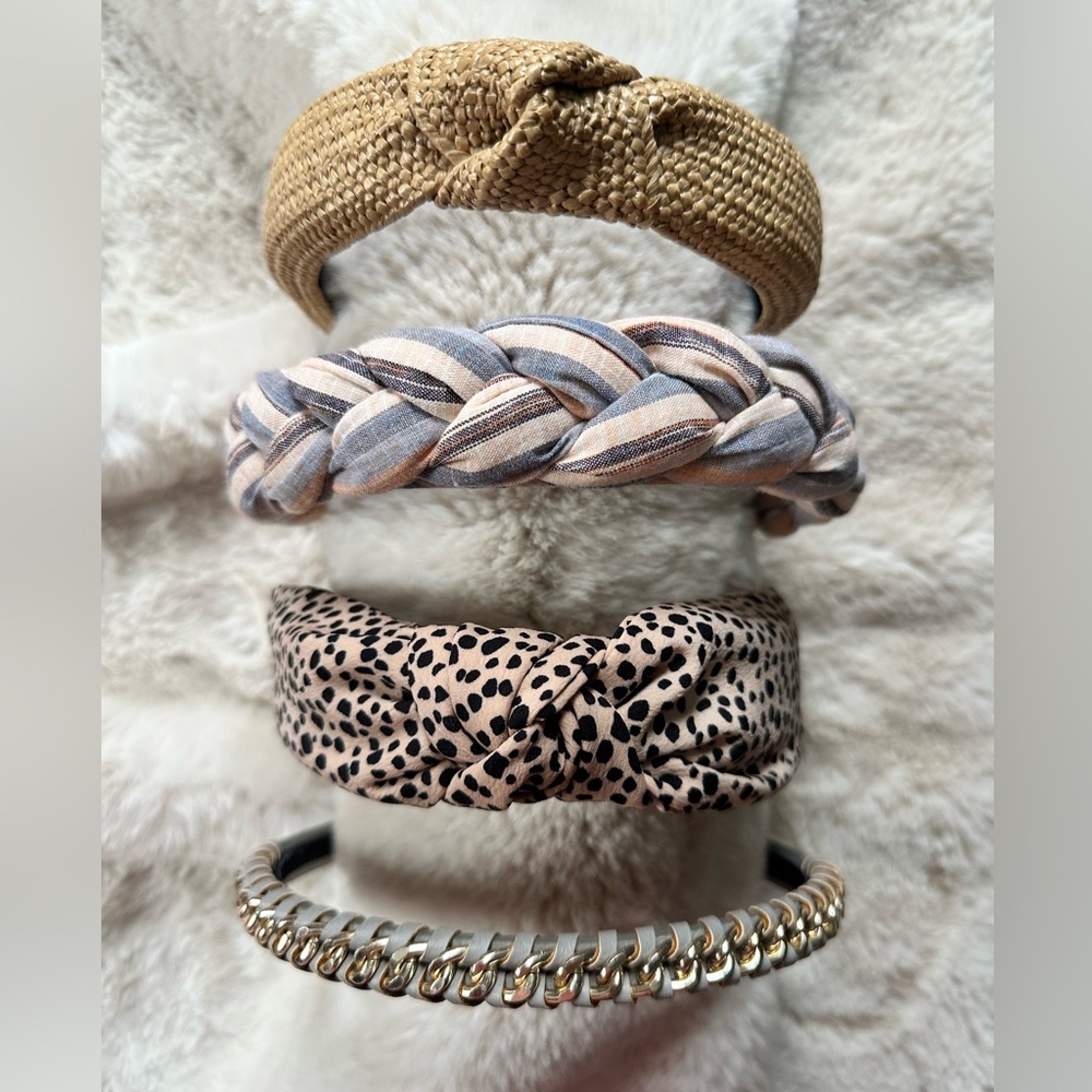 Universal Thread Women's Headband Collection - Brown, Gray, Black, Silver